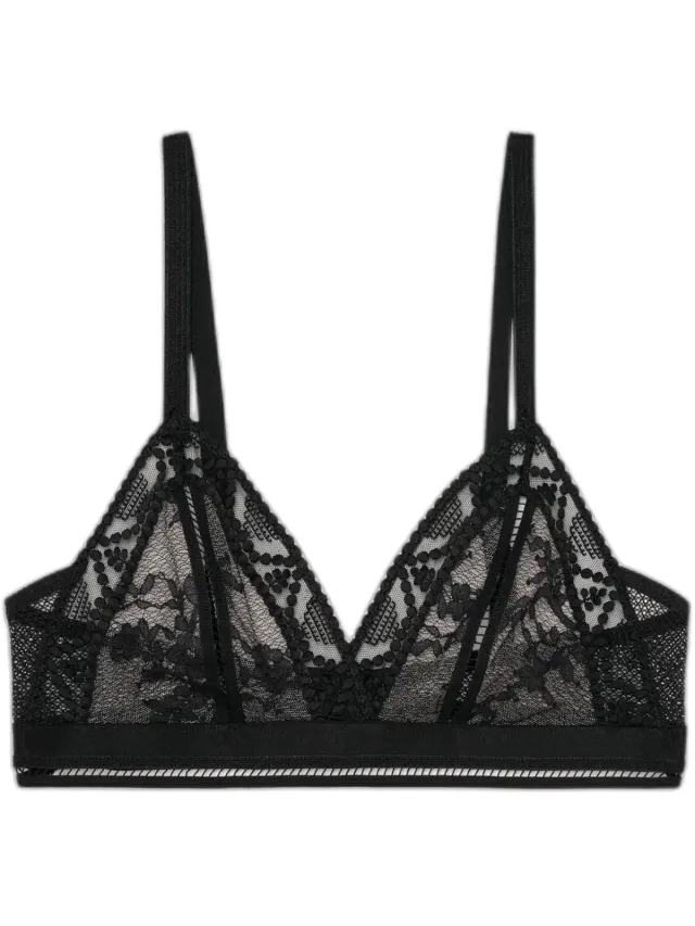 Passionata Dames triangel bh Passionata Olivia zwart