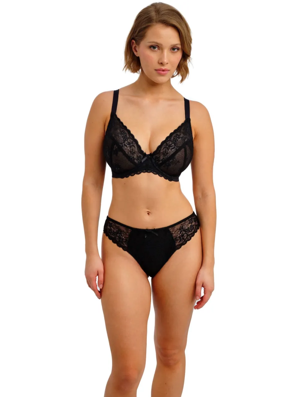 Freya Quinn plunge beugel-bh zwart, foto 4