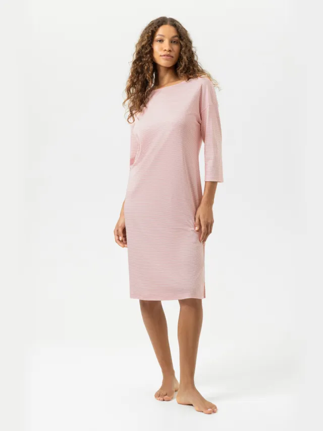 Mey Nachthemd Serie Simple Stripes Bridal Rose roze