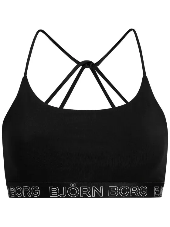 Björn Borg Björn borg performance light support sports top Zwart