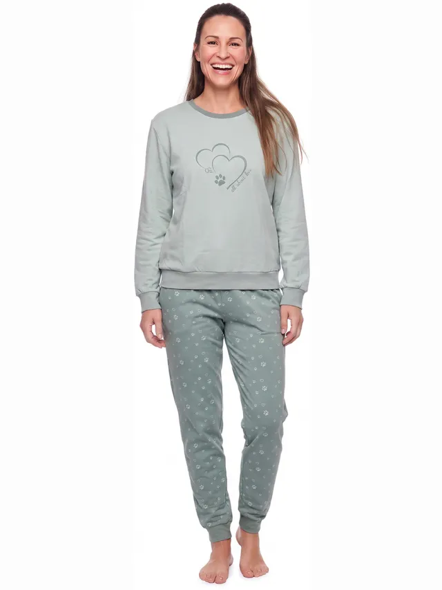 Kisses And Love KLP2 pyjamaset groen