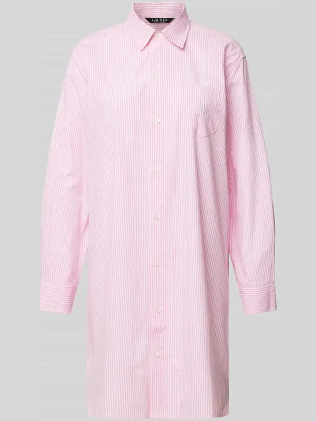 Lauren Ralph Lauren Nachthemd met borstzak Roze