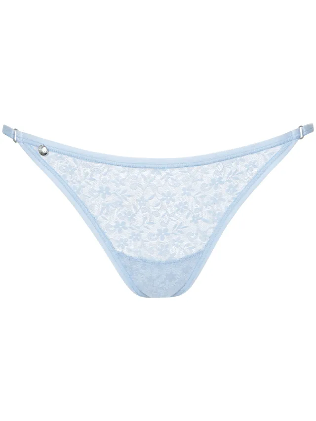 Lisca Tanga's Lisca Braziliaans uitgesneden bikini Smooth Cheek Blauw