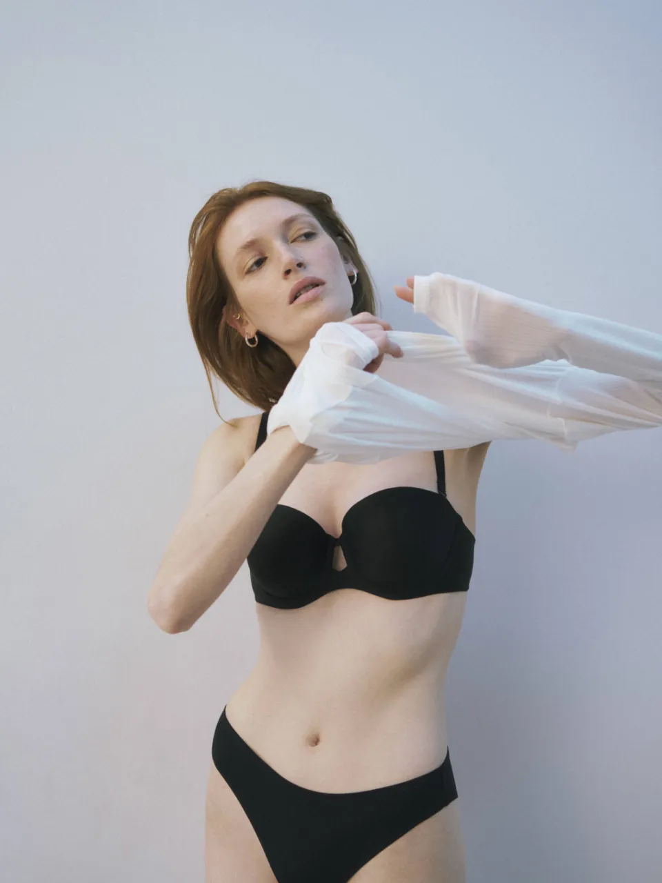 Triumph voorgevormde strapless T-shirt-bh zwart, foto 4