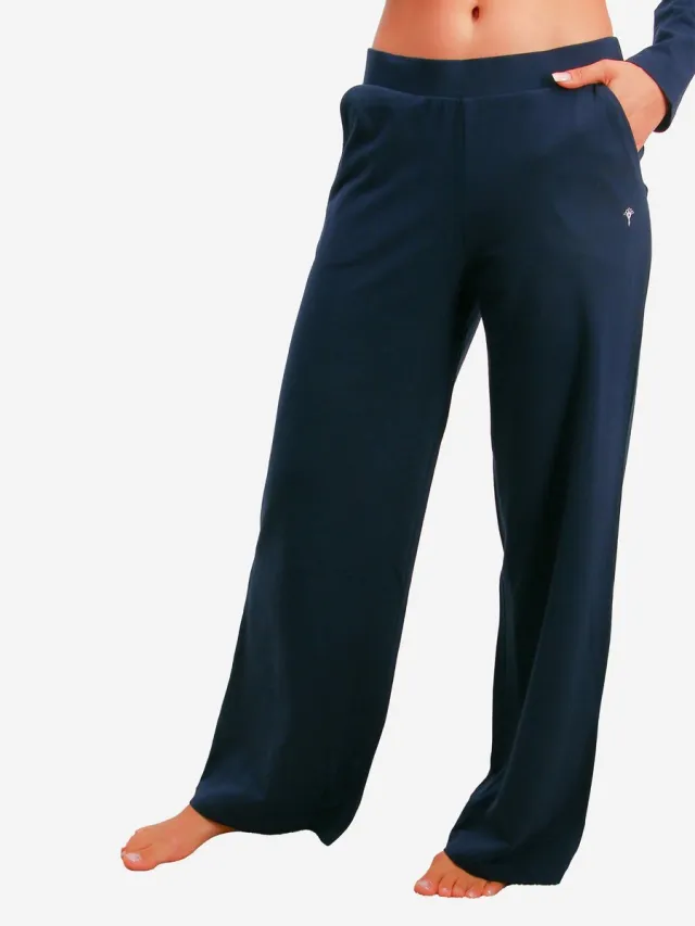 Joop! Pyjamahose Cosy blauw