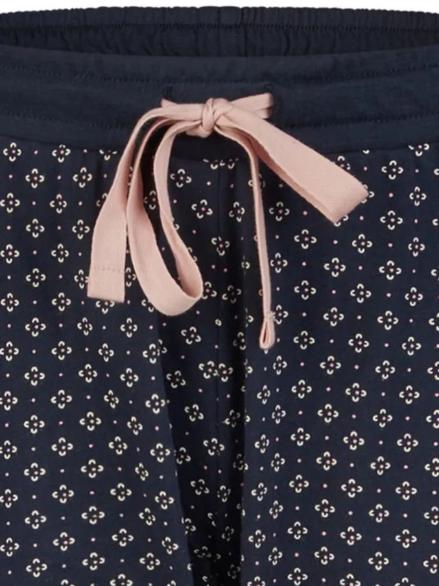 By Louise Pyjamahose Mix & Match navy AOP