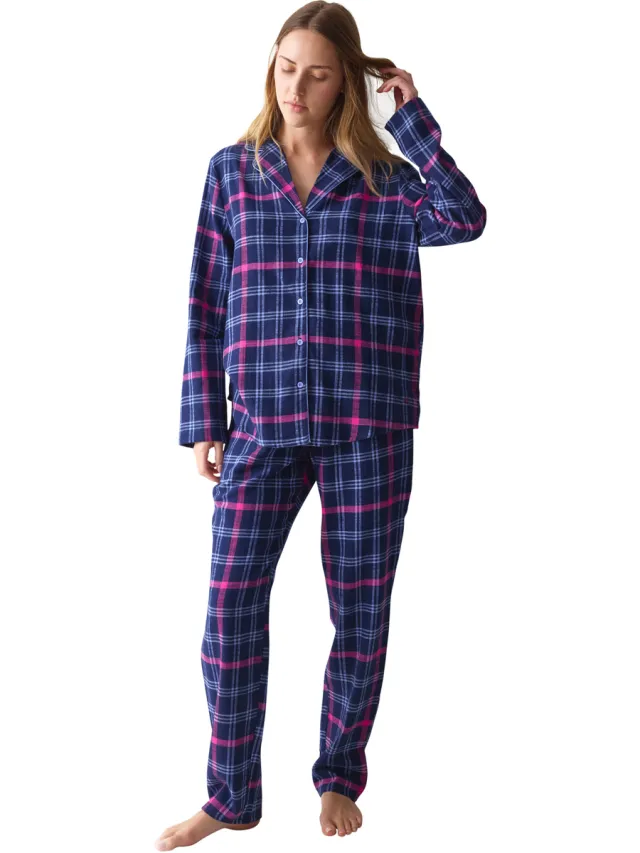 Triumph Boyfriend pyjamaset blauw