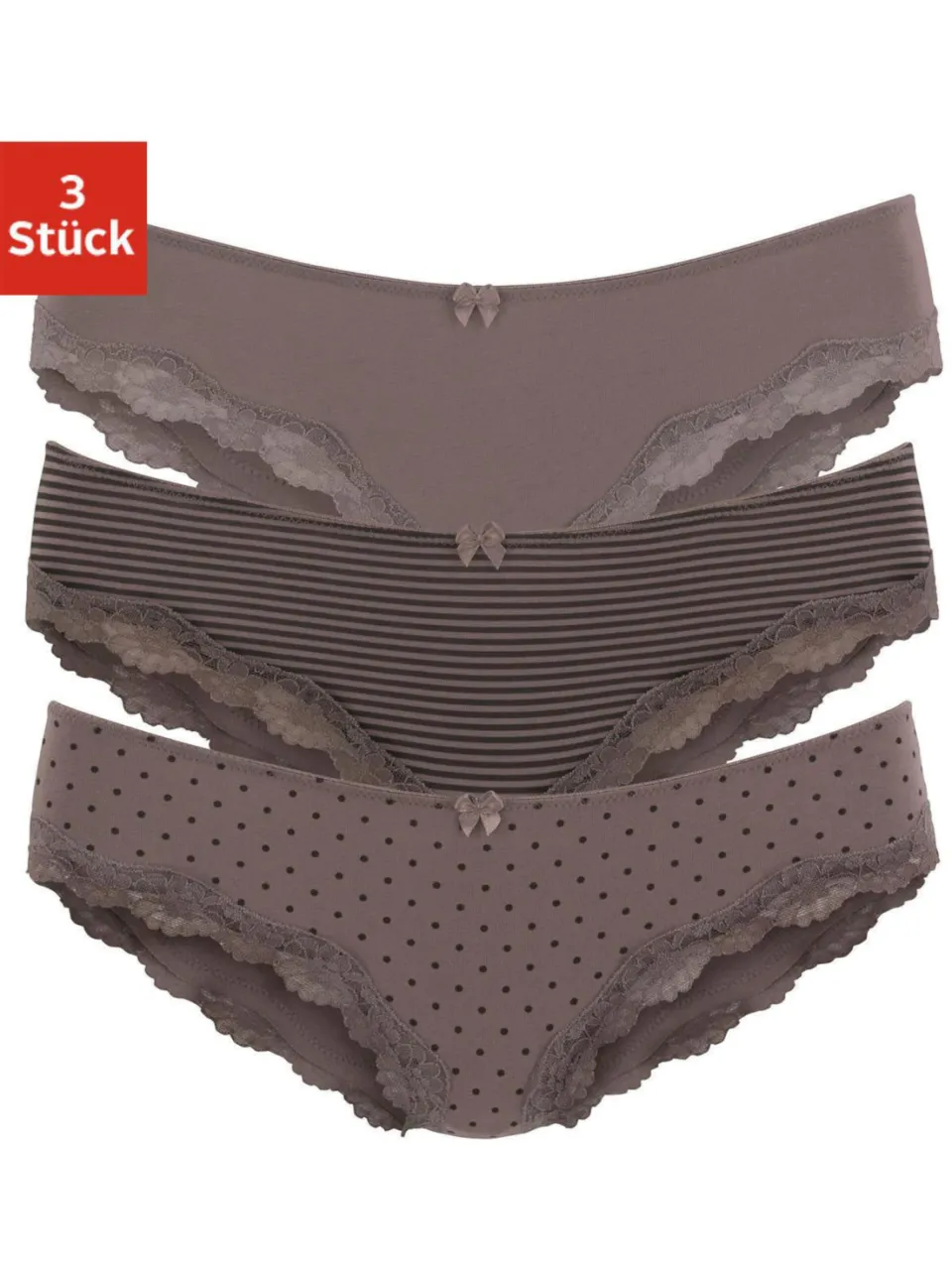 slip taupe gestippeld, foto 2