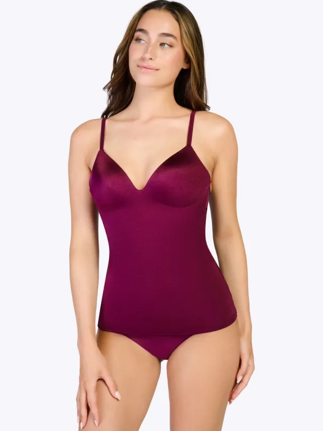 Ten Cate Padded BH Top Cherry Burgundy - Rood