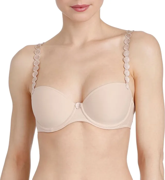 Marie Jo Tom Voorgevormde Balconette Bh 0120829 Caffe Latte - maat EU 75B / FR Huid