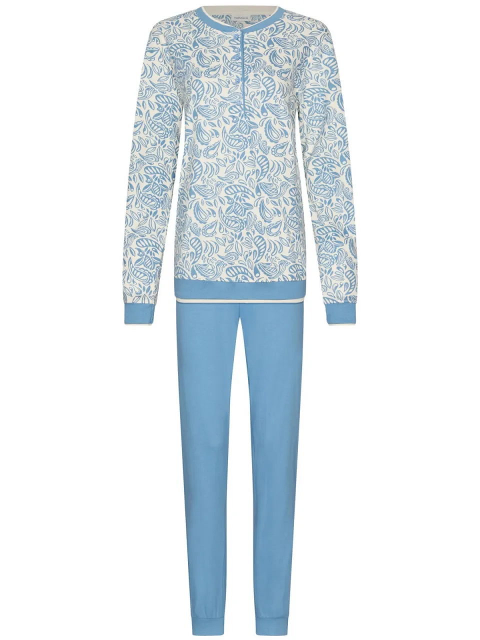 Pastunette Blue Paisley pyjama lichtblauw, foto 2