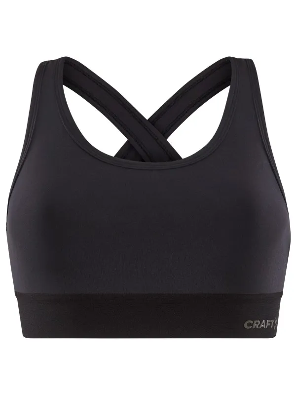 Craft Training Bra Padded sportbeha zwart