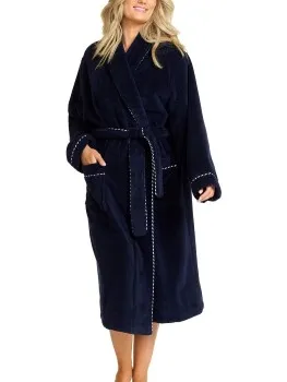 Damella Morning Robe Wit,Blauw,Rood