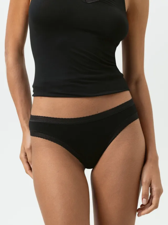 Mey Hipster Serie Modal Lace Zwart