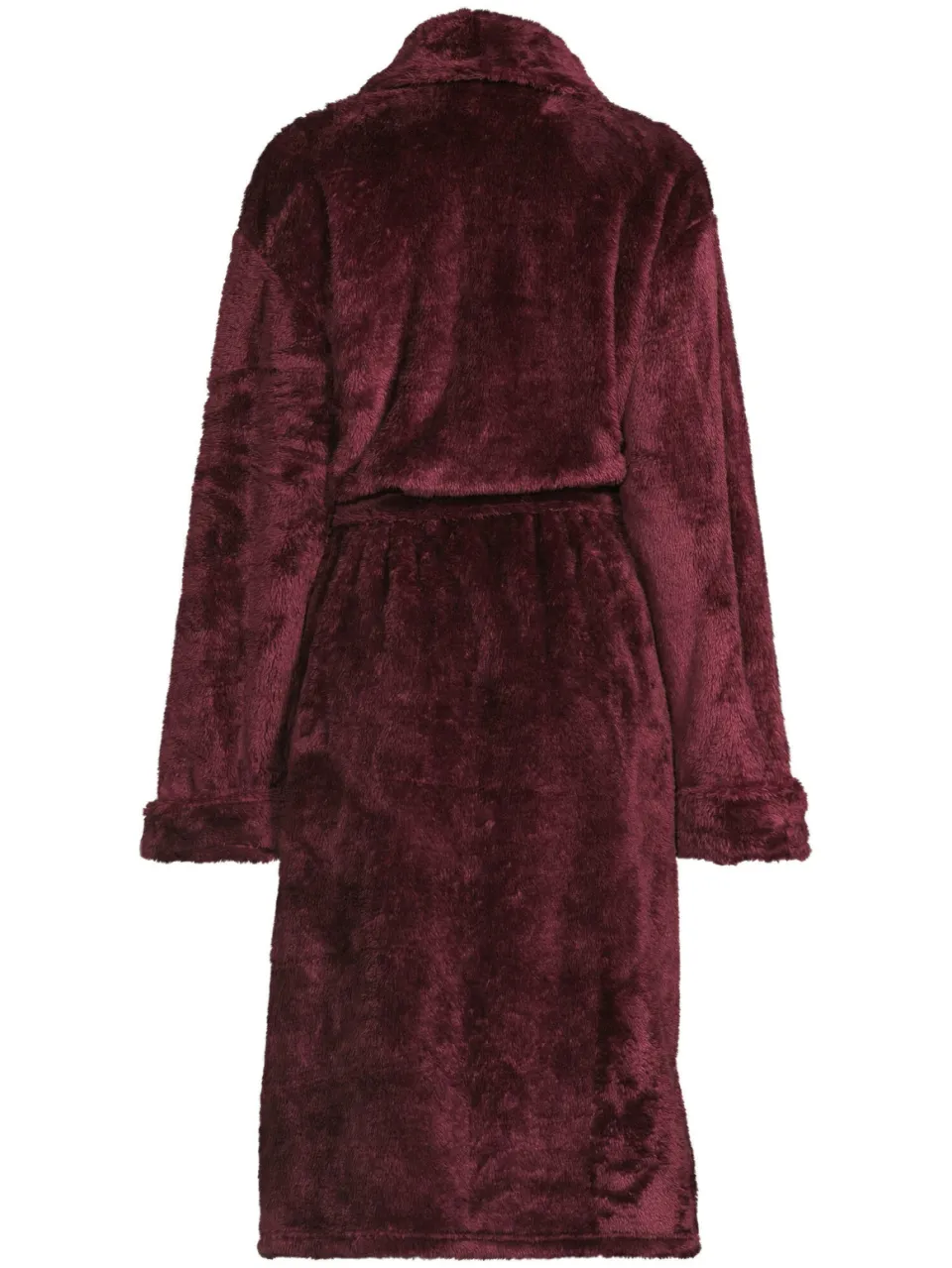 Lingadore fleece badjas - bordeaux, foto 3