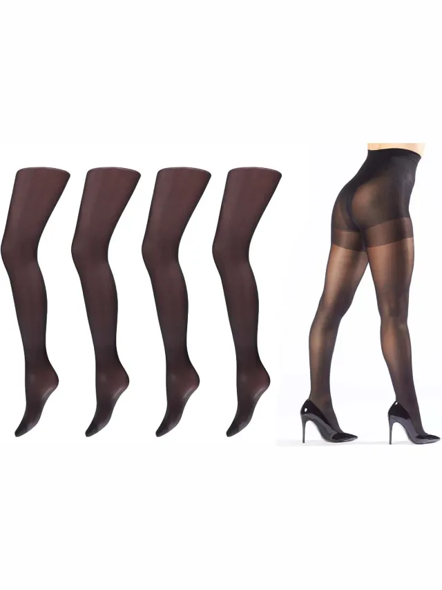 Comfort Essentials Corrigerende Panty - 40 Denier - 2-Pack - Graphite - Maat M 40/42 Grafiet