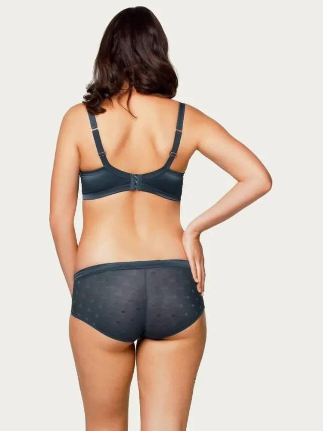 Cake Lingerie Slip Fig Mousse met speelse polkadot print