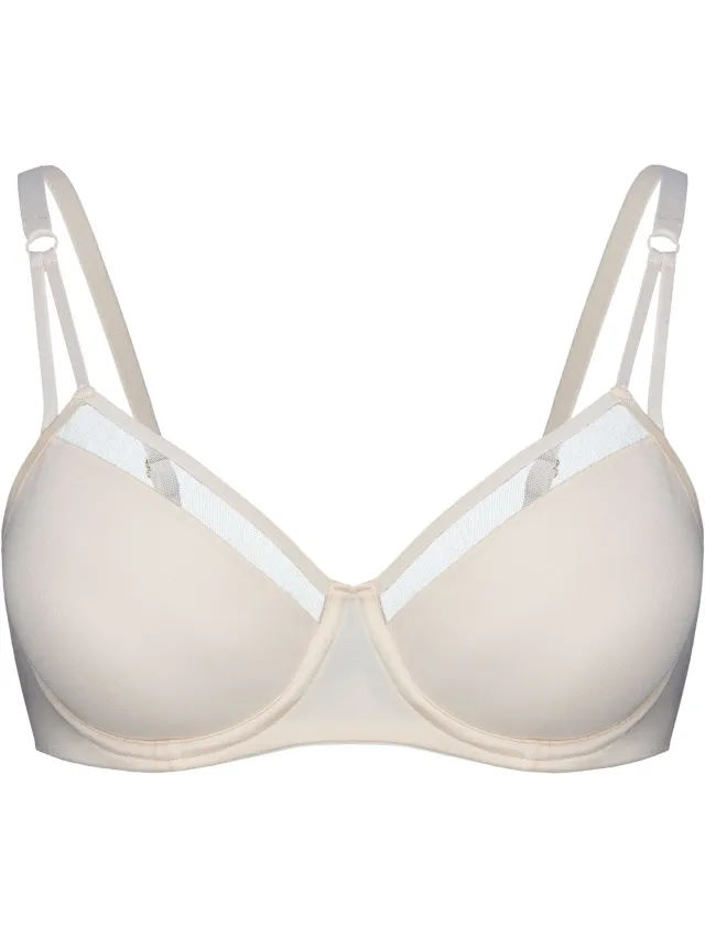 ESOTIQ Essential - Push-upbeha - Ecru - Uitneembare vullingen Ecru;Beige