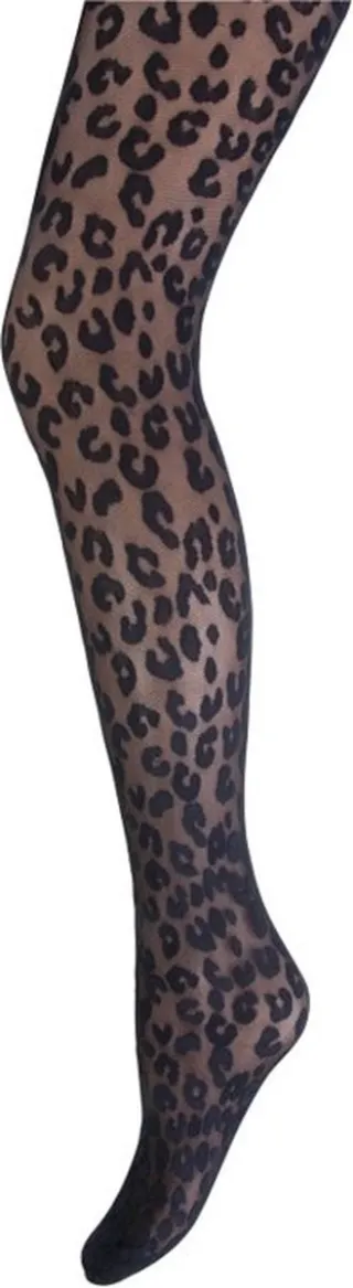 Marianne Panty L/XL - Luipaard Print - Luipaardpanty - Animal Prints Zwart