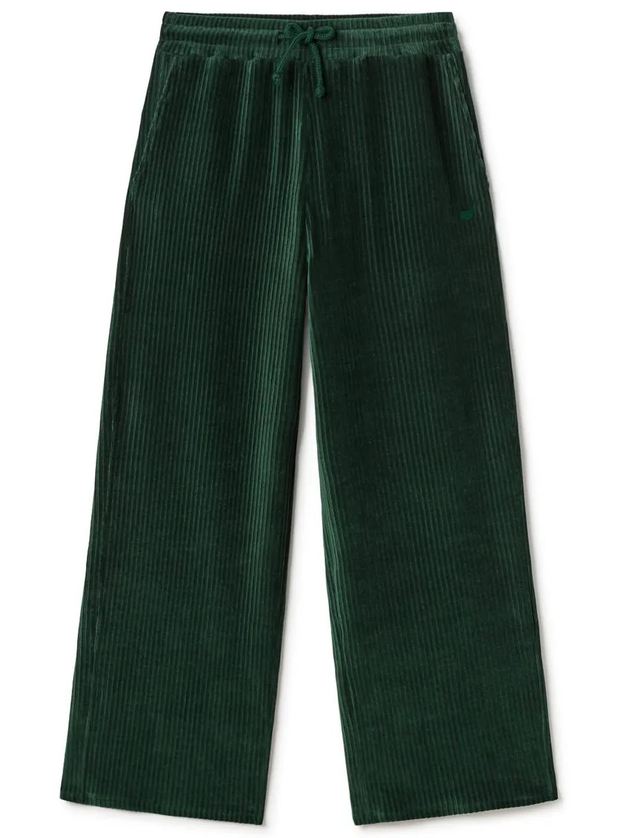 TWOTHIRDS dames vegan Broek Abruka Donkergroen, foto 2