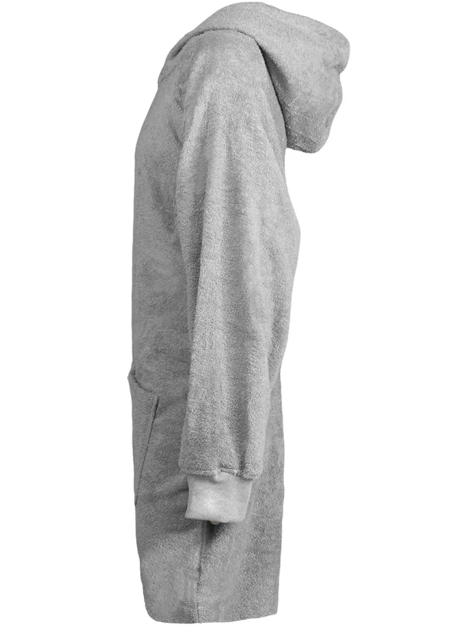 vidaXL Deken hoodie KINN Grijs L Katoen, foto 2
