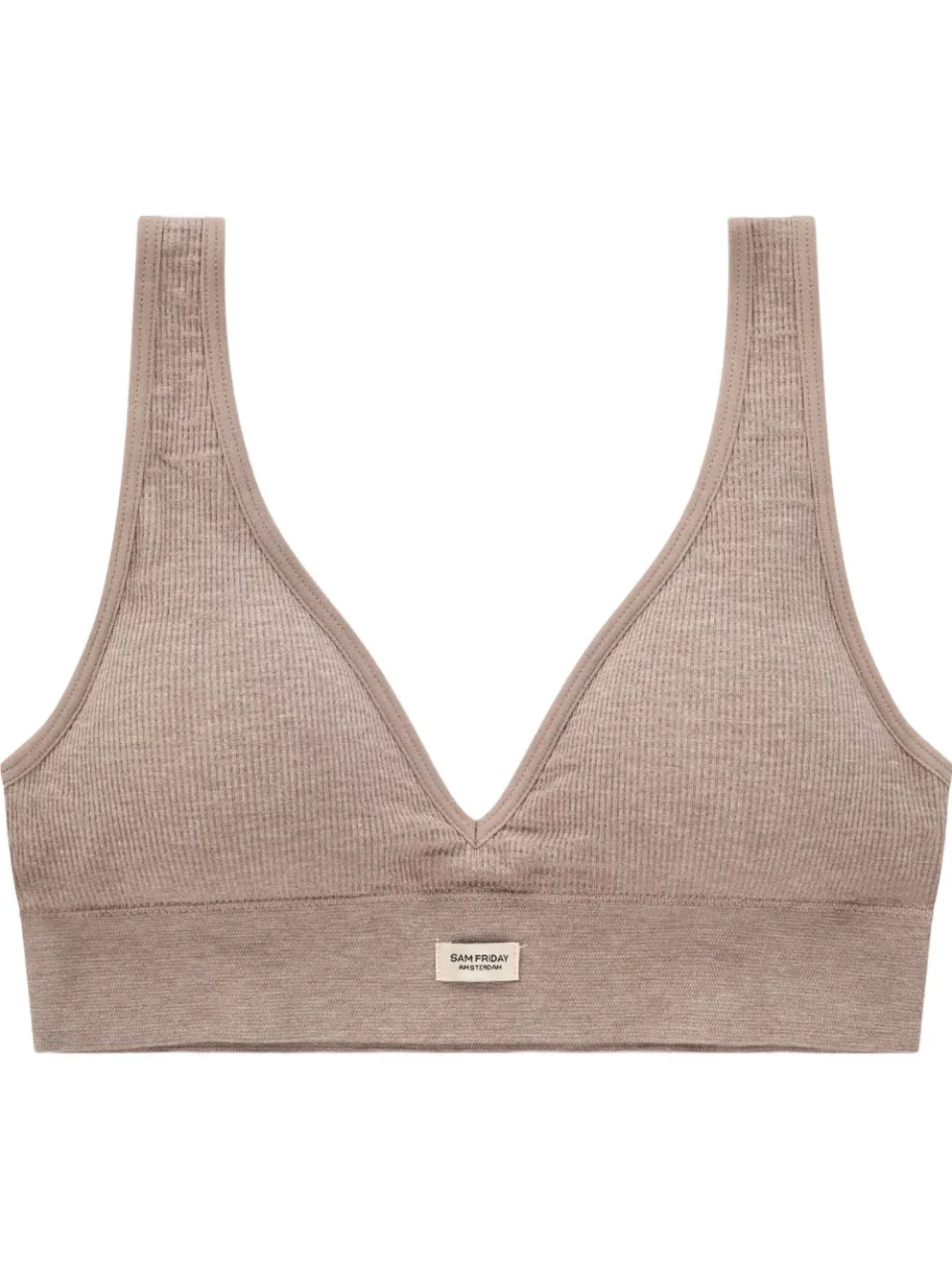 Sam Friday niet-voorgevormde bralette Fay taupe, foto 2