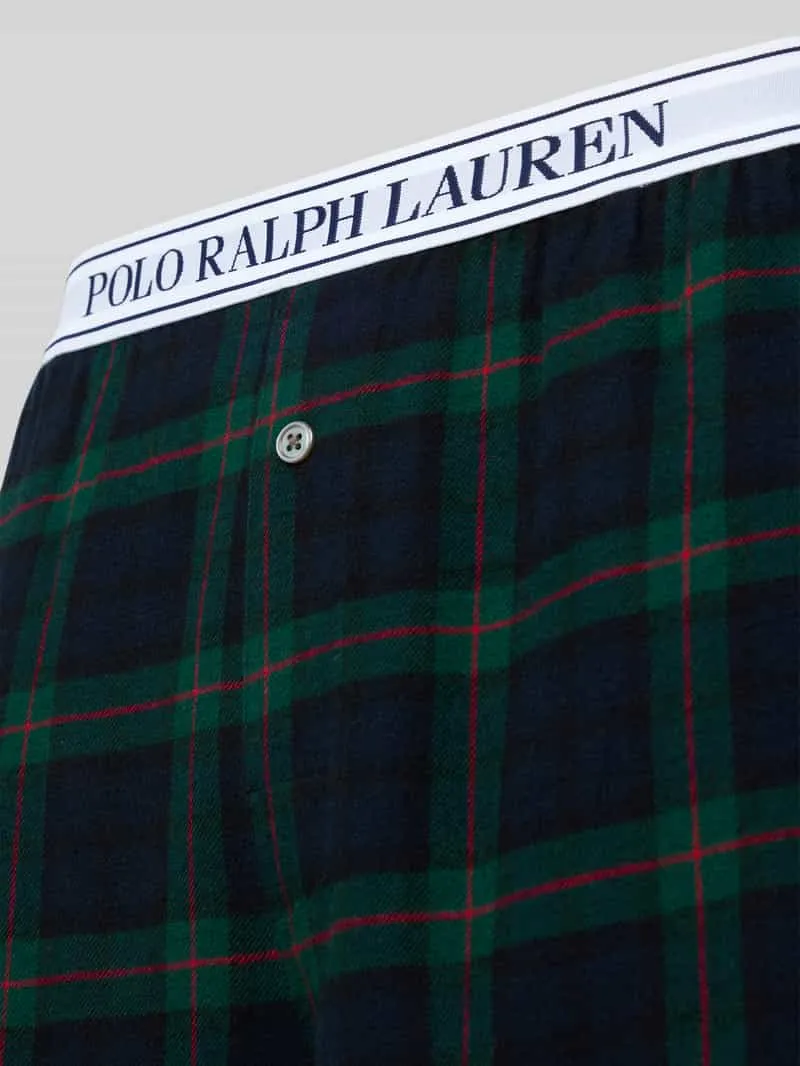 Polo Ralph Lauren Relaxed fit pyjamabroek van puur katoen donkergroen, foto 2