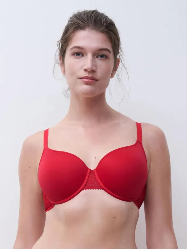 Chantelle Day to Night – BH Voorgevormd – C15F60 – Poppy Red - D85/100 Rood
