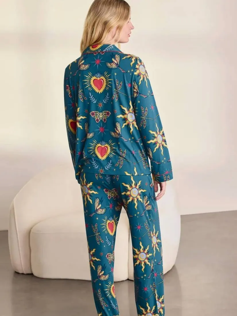 Chelsea Peers pyjamaset petrol, foto 4
