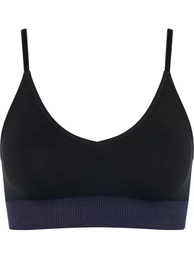 Sloggi Women EVER Infused Aloe Bralette - bralette - zwart