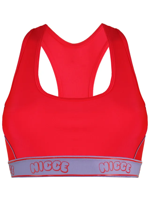 Nicce Mouwloze Roze Dames Koolstof Racerback Sportbeha 203 2 15 04 0307
