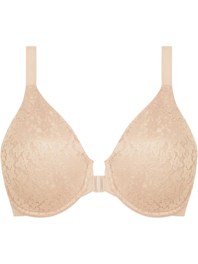 Chantelle Norah - Bedekkende beugelbh - Voorsluiting - Racerback - Soft Feel - GOLDEN BEIGE