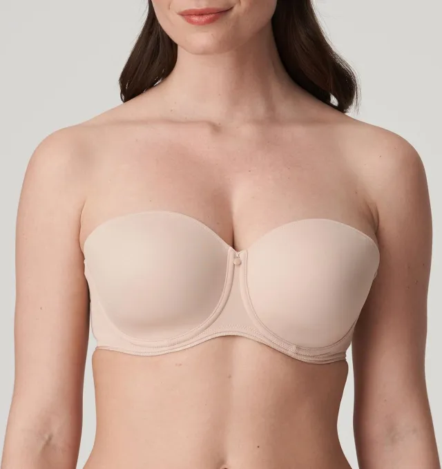 PrimaDonna Perle Strapless Bh 0162349 Caffé Latte - maat EU 70G / FR Huid
