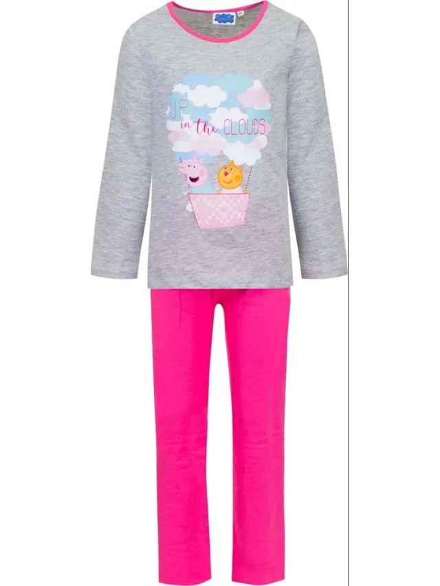 Peppa Pig Pyjama Peppa Pig grijs