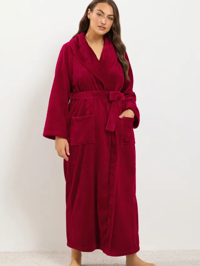 Yours Rode Luxe Kamerjas-64 Red