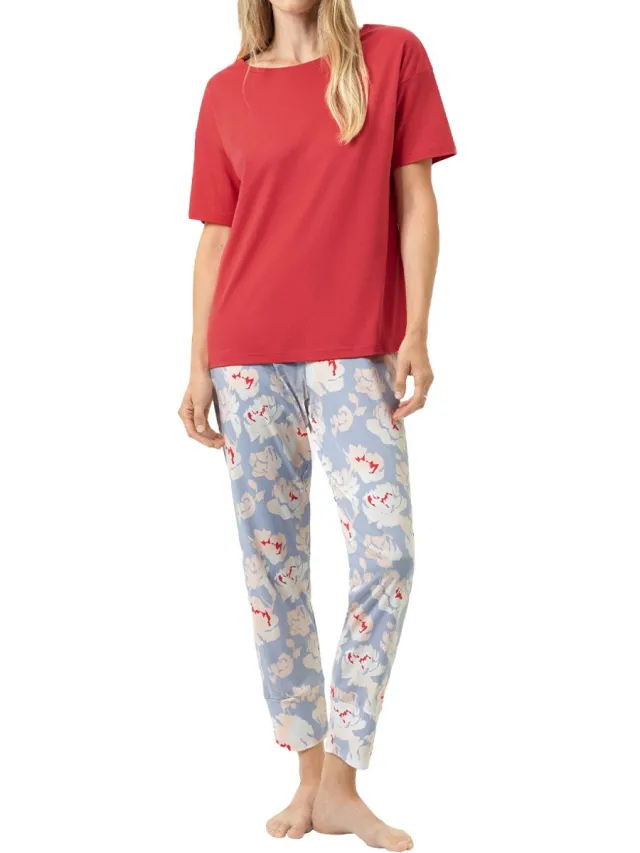 Mey Tweedelige Pyjama Dames 1240115 1700 strawberry glaze 44 Meerkleurig
