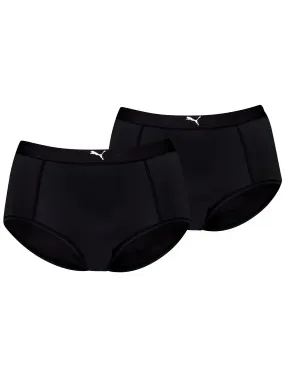 Puma High Waist Hipster Zwart,Rood