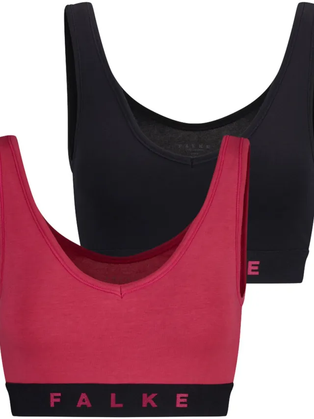 Falke Daily Comfort Multipack ademend katoen beha dames veelkleurig veelkleurig 0020