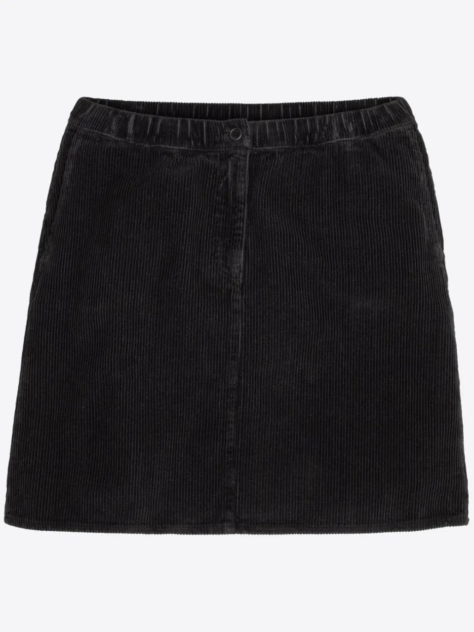 recolution dames vegan Corduroy Rok Wisteria Zwart, foto 2