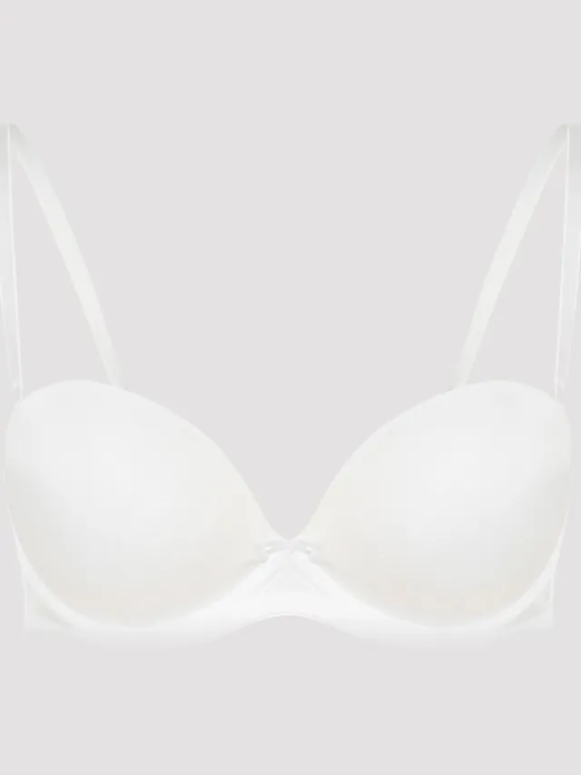 Penti Bandeau Beugel Bh met Padding Wit