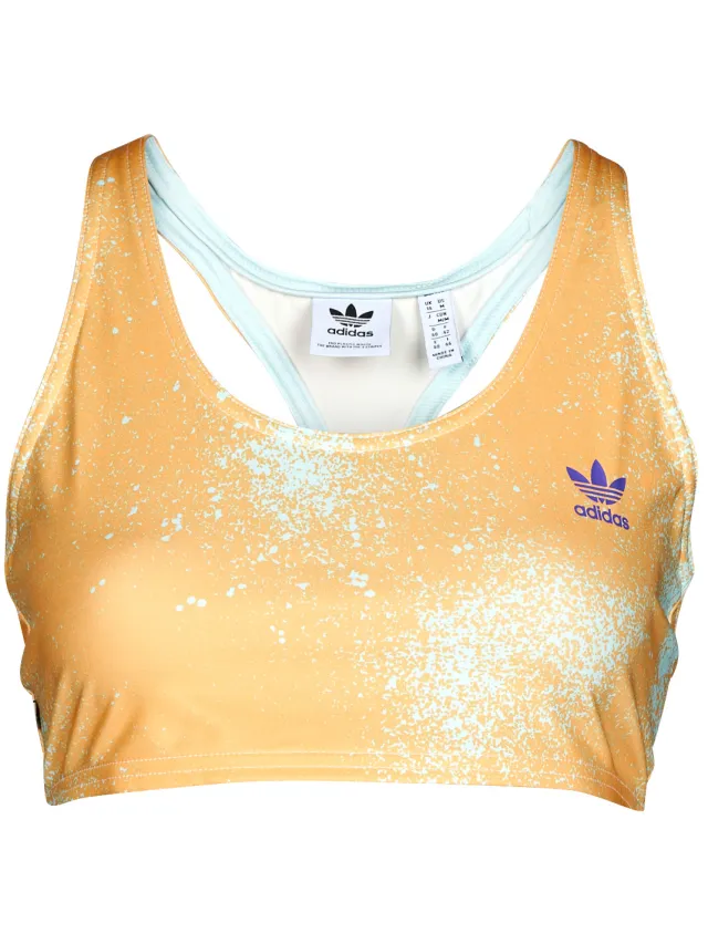 Adidas Sport BH adidas AOP BRA TOP Oranje