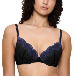 Triumph Comfort Glam Wired push-up bh zwart Zwart,Beige,Versch.kleure/Patroon,Roze