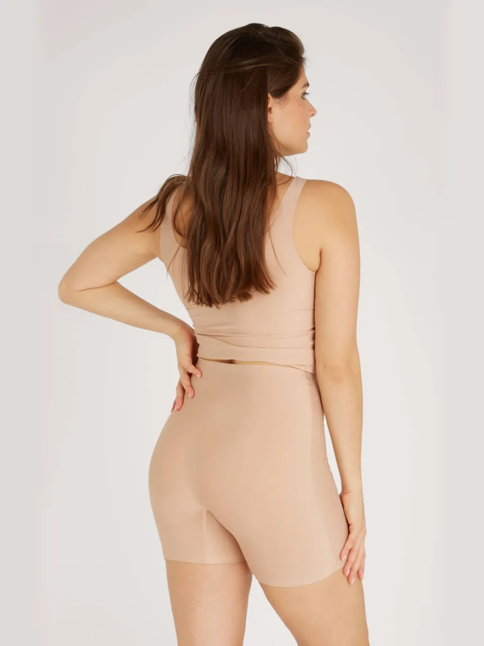 Ten Cate Secrets seamless biker short middenbeige, foto 4