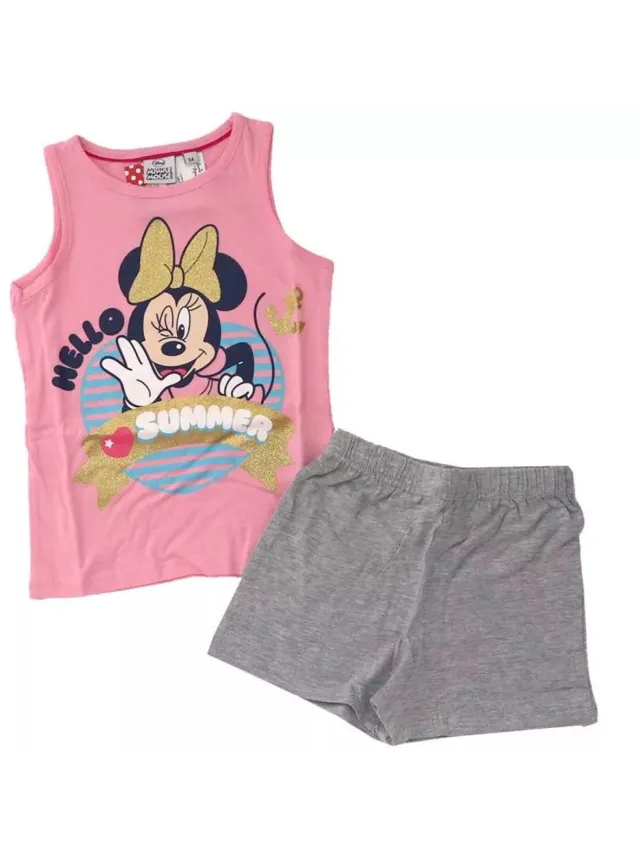 Disney Minnie kinderpyjama's 6 jaar Grijs