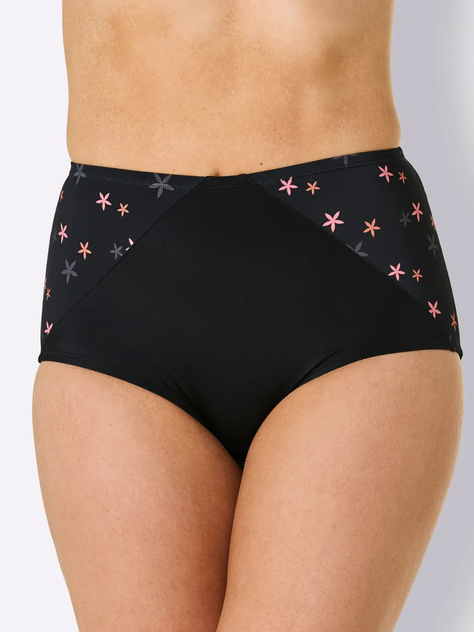 tailleslip zwart 2x zwart bedrukt + 1x zwart