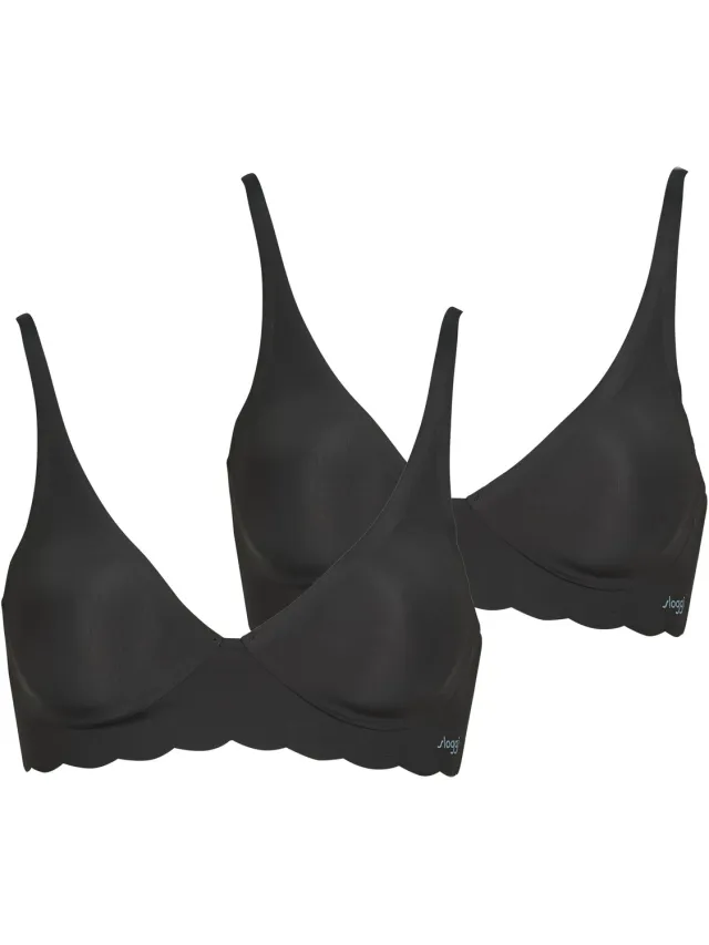 Sloggi ZERO Microfibre 2.0 Soft Bra bralette zwart