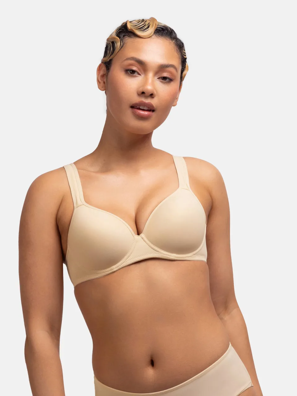 Dorina Rachel voorgevormde T-shirt-bh met beugel lichtbeige, foto 6