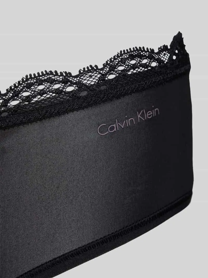 Calvin Klein Slip met kanten details zwart, foto 3
