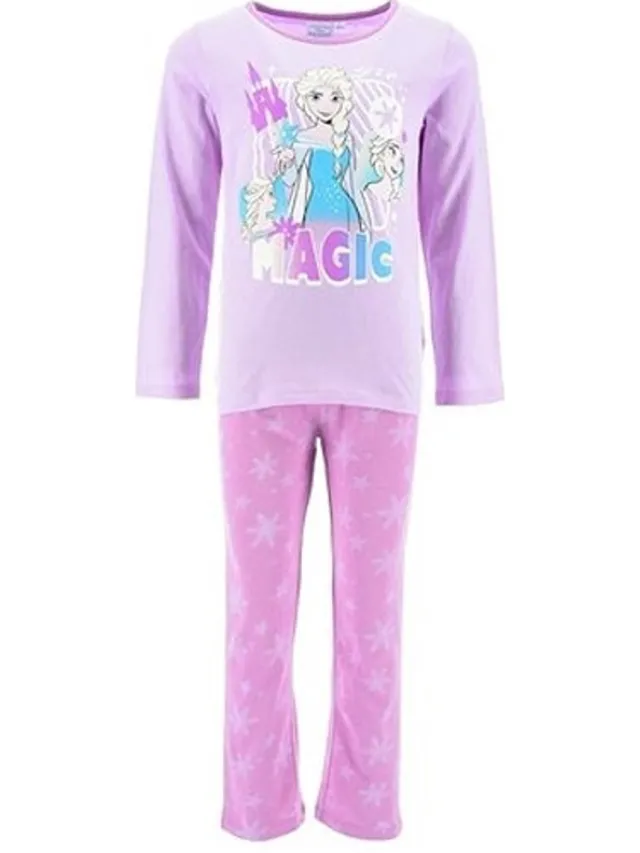 Disney Frozen Elsa Pyjama-set Katoen Paars