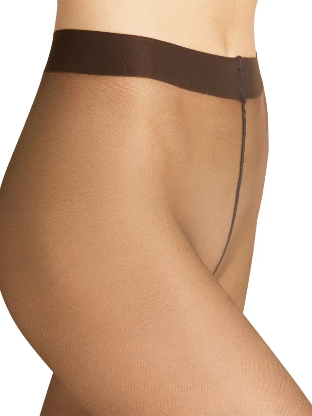 Falke Seidenglatt eenkleurig materiaal transparant 15 DEN panty dames bruin bruin 5179